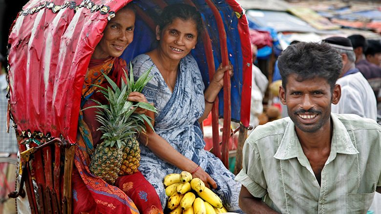 Extreme poverty has gone down in Bangladesh to 5% in 2022.