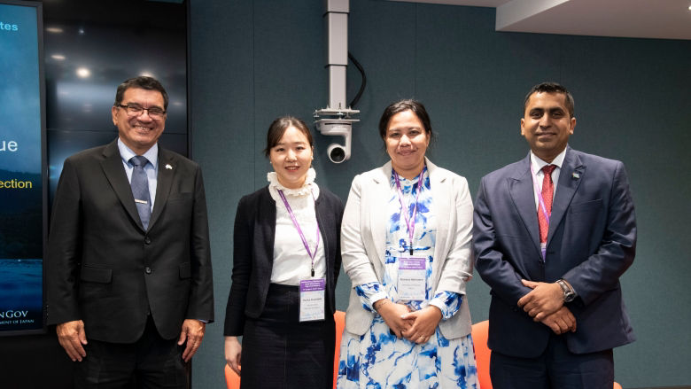 Colleagues meeting at World Bank Fiscal Resilience Program Event