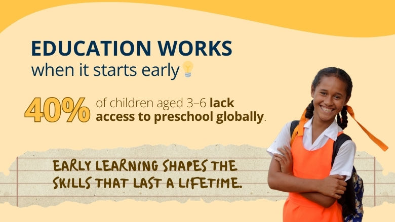 Education works when it starts early