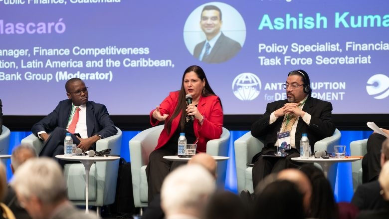 Image from Plenary 2 Anticorruption Forum 2025