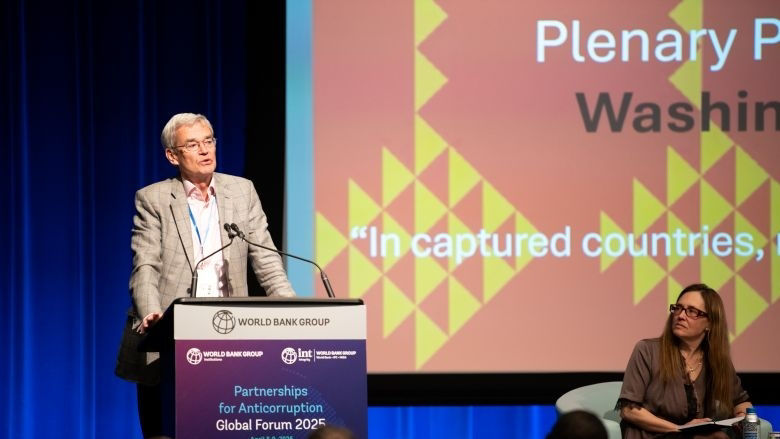 Image from Plenary 3 Anticorruption Forum 2025