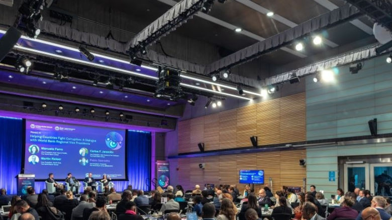 Image from final plenary anticorruption forum 2025