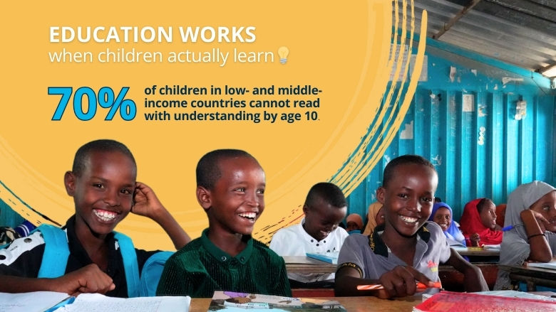 Education works when children actually learn