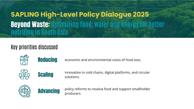 Sapling infographic - Policy Dialogue 2025