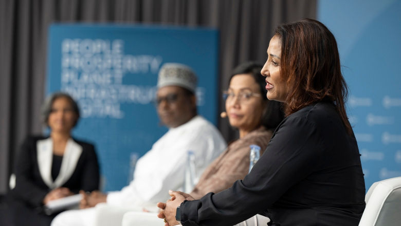 Senait Fisseha, Vice President of Global Programs, Susan Thompson Buffett Foundation. 