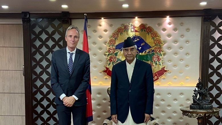 WB RVP Martin and Nepal PM