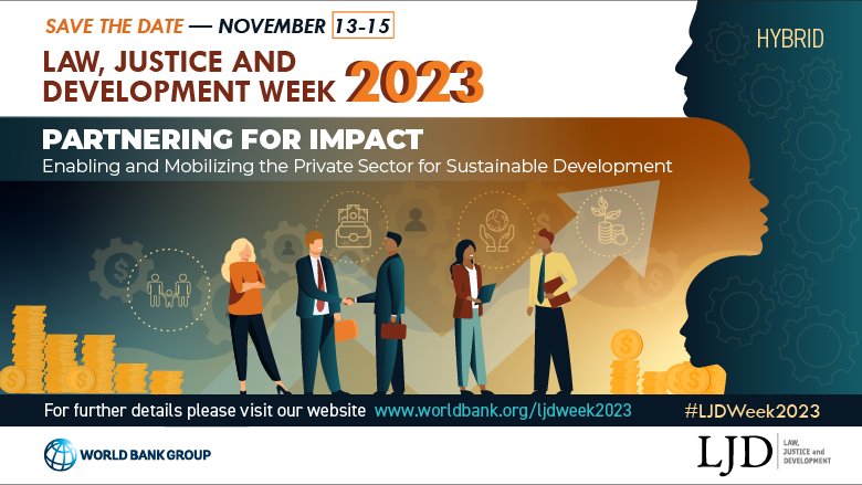 Law, Justice and Development Week 2023