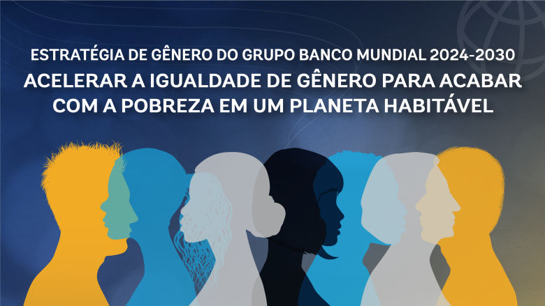Gender strategy banner Portuguese