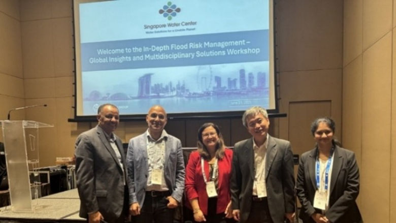 Speakers of the Advancing Flood Risk Management Training from the World Bank and PUB, Singapore’s National Water Agency