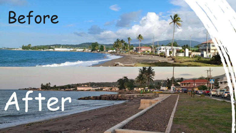 Annotto Bay Coastal Protection project