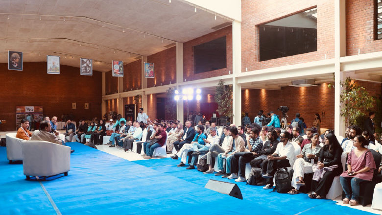 Attendees at a masterclass during Showcase Week.