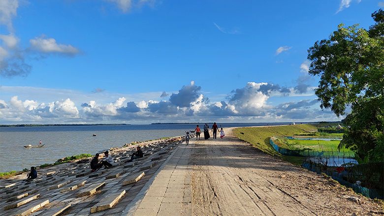 Riverbank erosion prevention in the vulnerable areas of Bangladesh