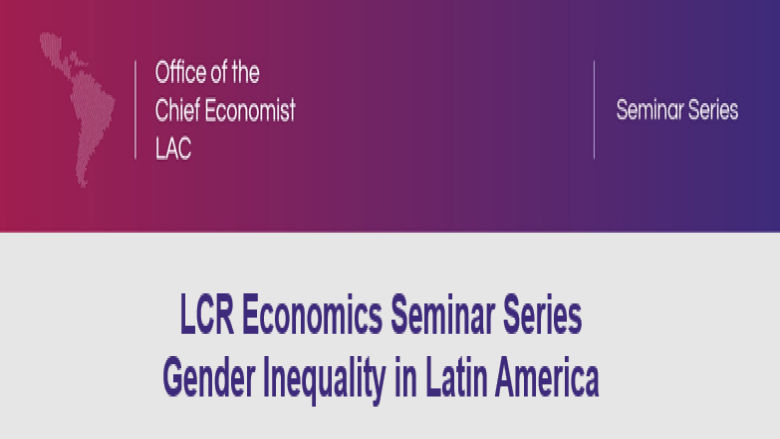 Banner with title of presentation