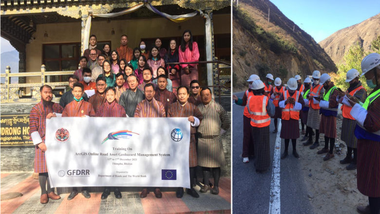 Picture of participants at the training 