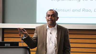 Policy Research Talk: The Social Observatory Developing a Science of Adaptive Delivery