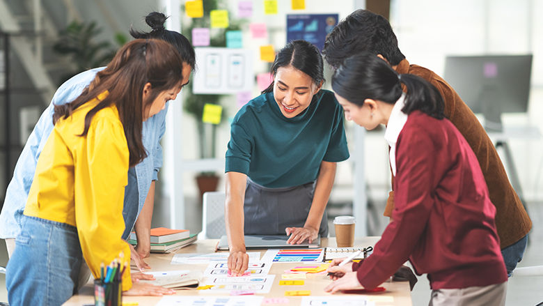 Brainstorming meeting