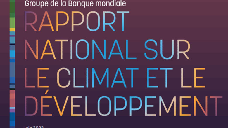 Région du G5 Sahel : Rapport National sur le Climat et le Développement