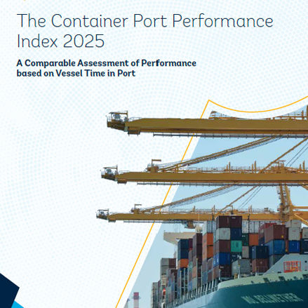 cover image for Container Port Performance Index 2025