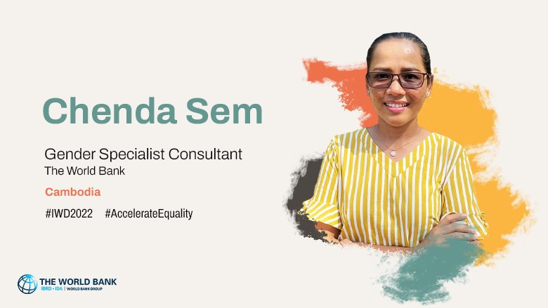 Chenda Sem, Gender Specialist Consultant at the World Bank