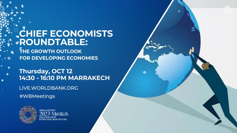 Chief Economists Roundtable: The Growth Outlook for Developing Economies Annual Meeting Event