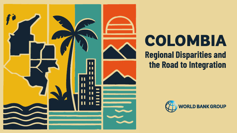Cover of the Colombia Regional Disparities Report 