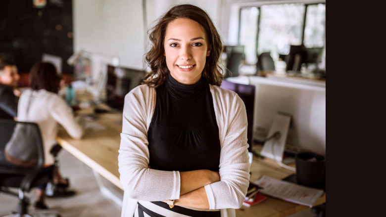 Confident Young Entrepreneur