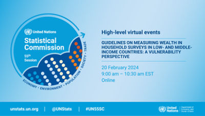 UNSC's Side Event: Guidelines On Measuring Wealth In Household Surveys ...