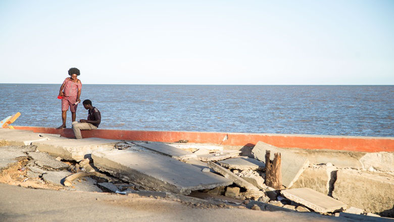 Cyclone Idai in_Beira_Mozambique