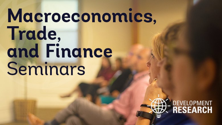 Macroeconomic Seminar Series