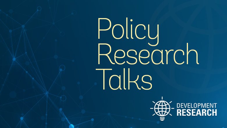 Policy Research Talks