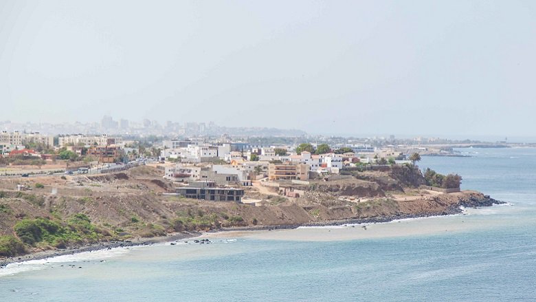 Landscape in Dakar, Senegal