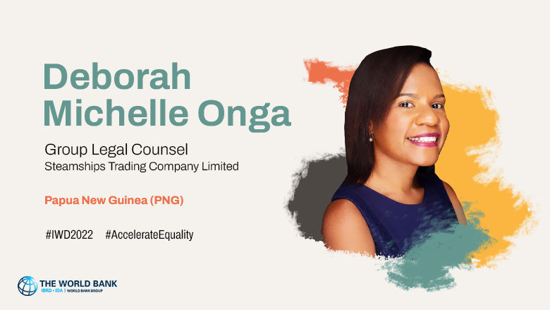 Deborah Michelle Onga is a Group Legal Counsel, Group Legal Counsel at Steamships Trading Company