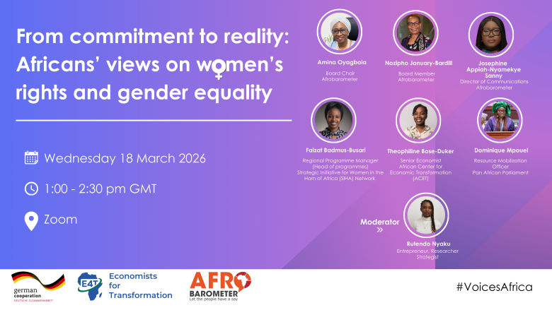 E4T Webinar on Gender