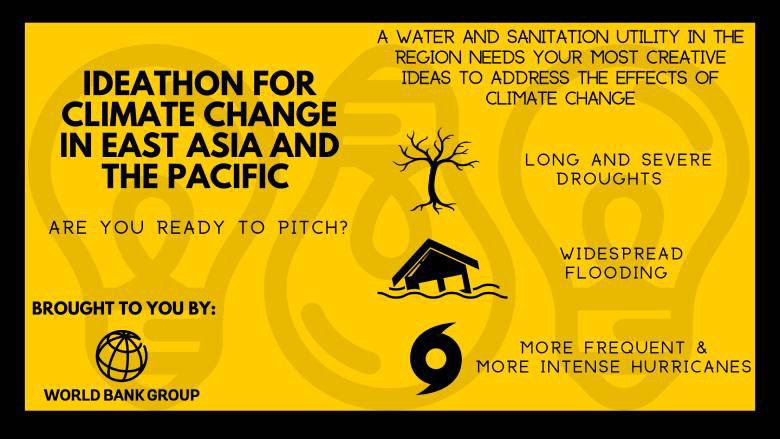 Ideathon for climate change in East Asia and the Pacific