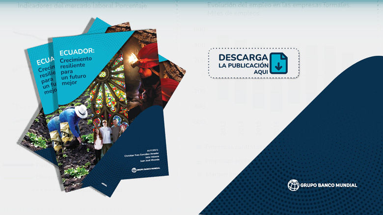 Tarjeta de descarga del informe: Ecuador: Crecimiento resiliente para un mejor futuro