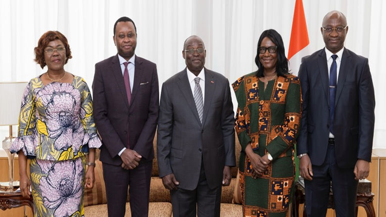 ED Bello meeting with Cote d'Ivoire Vice President