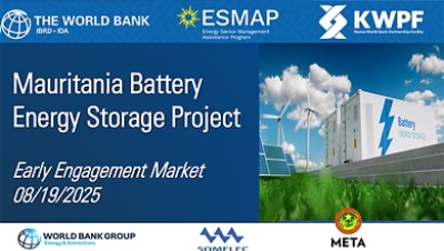 Mauritania Battery Energy Storage Project image