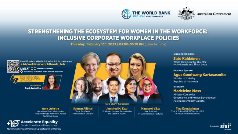 Indonesia gender webinar