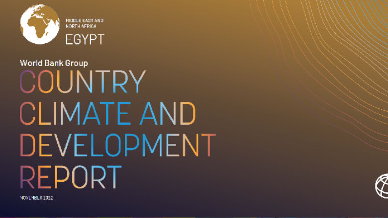Egypt Country Climate and Development Report cover