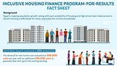 Egypt - Inclusive Housing Finance Program - infographic