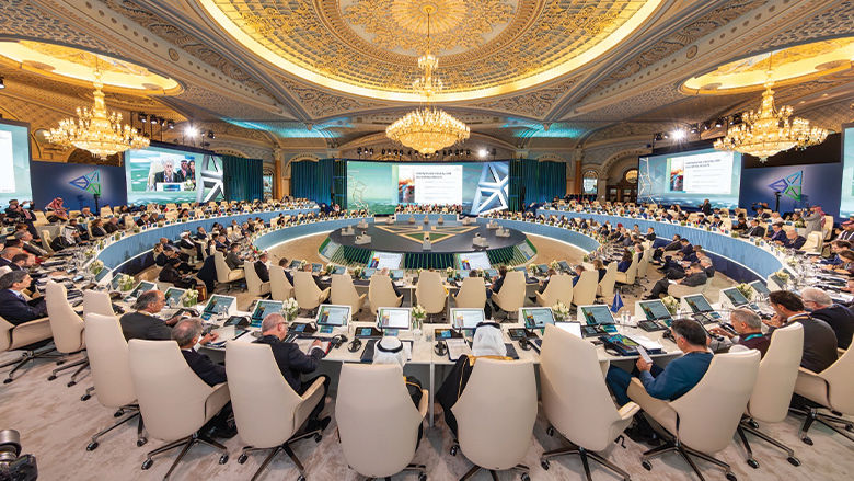Future Minerals Forum Ministerial Roundtable - photo of participants seated 