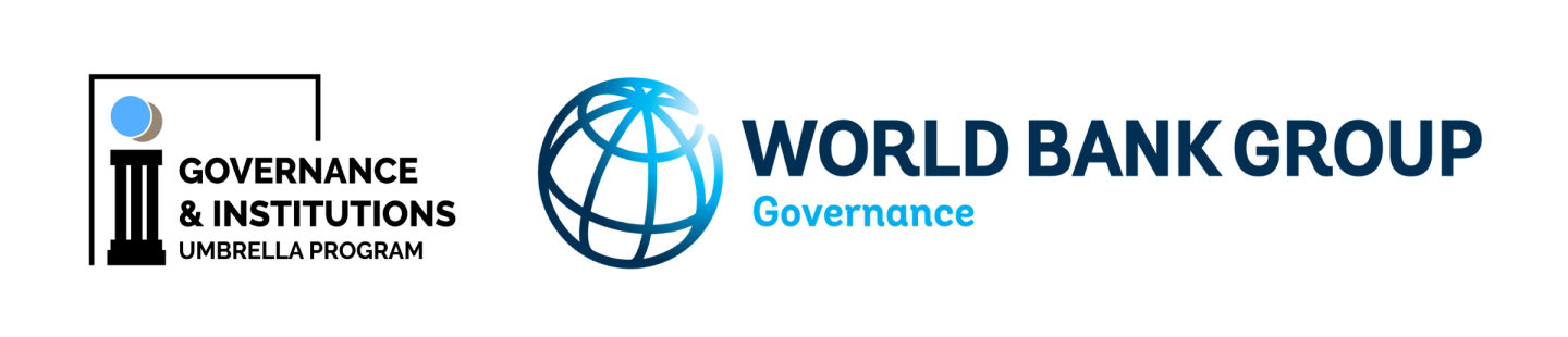 Banner with G&I and WB Governance logos