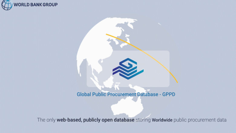 Global Public Procurement Database - Graphic with logo