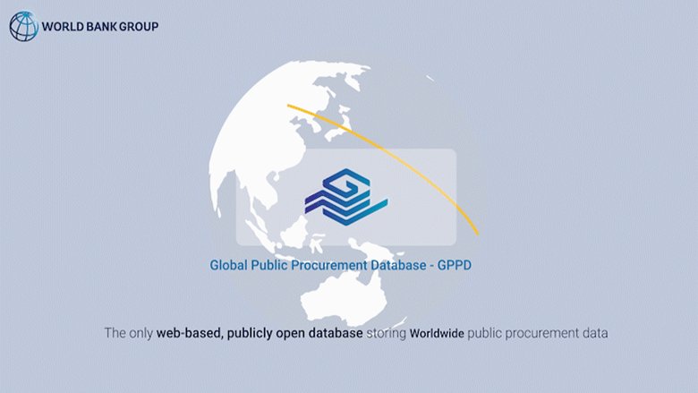 Global Public Procurement Database - Graphic with logo
