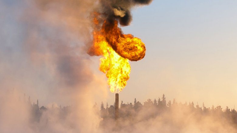 Global gas flaring image