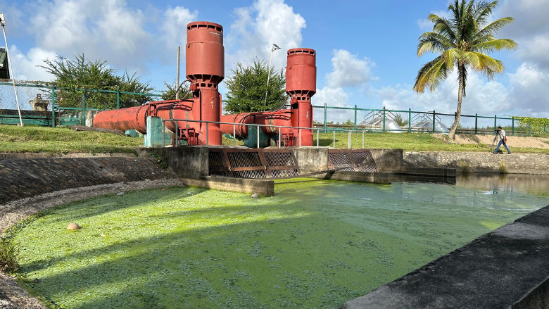 old pump station- Guyana