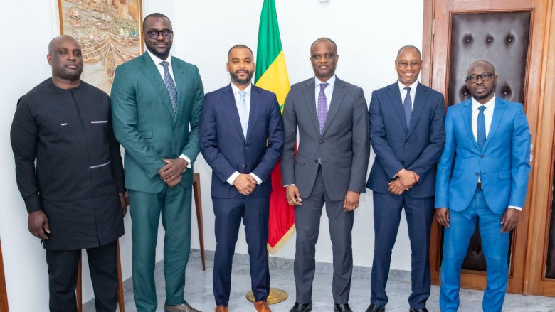 Visit of Harold Tavares in Dakar