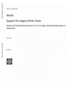 Health and Distributional Impacts of a Tax on Sugar-Sweetened Beverages in Kazakhstan 