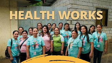 Health works banner