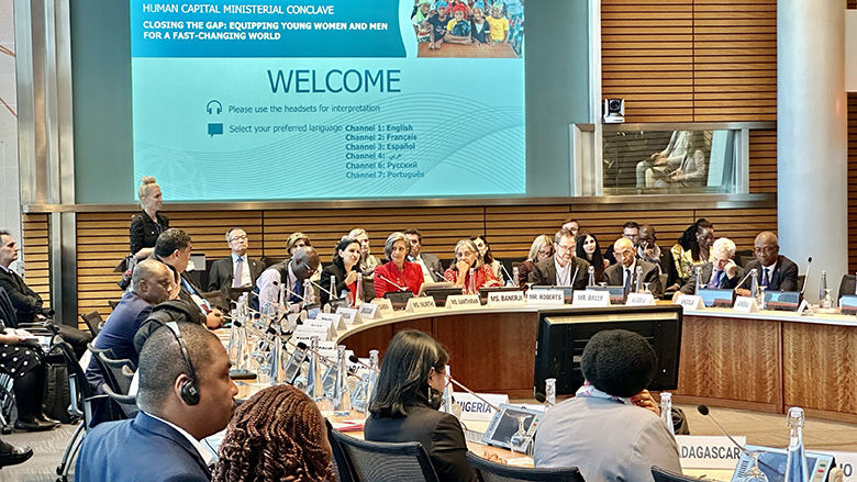 Human capital ministerial conclave panel